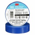 Light House Beauty 165BL4A 60 ft. Temflex Vinyl Electrical 165 Tape, Blue LI3530164